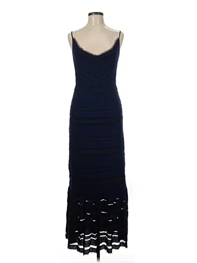 Pre-owned Bcbgmaxazria Cocktail Dress In Blue