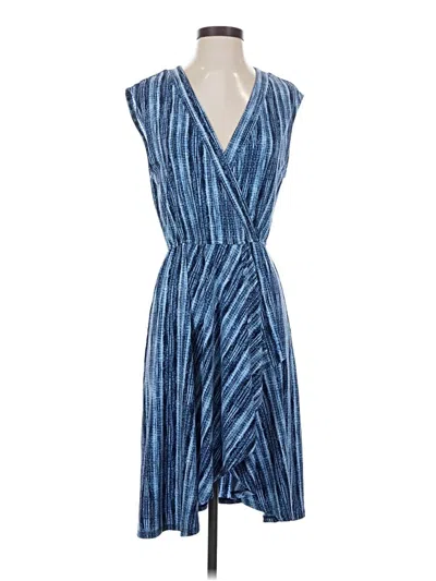 Pre-owned Bcbgmaxazria Cocktail Dress In Blue
