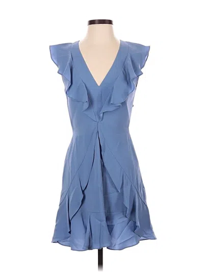 Pre-owned Bcbgmaxazria Cocktail Dress In Blue