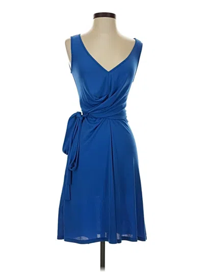 Pre-owned Bcbgmaxazria Cocktail Dress In Blue