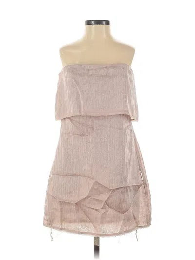 Pre-owned Bcbgmaxazria Cocktail Dress In Brown