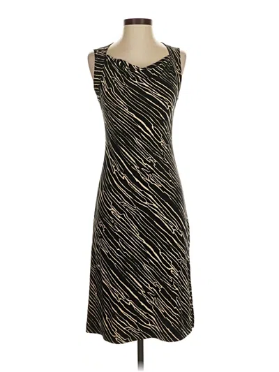 Pre-owned Bcbgmaxazria Cocktail Dress In Brown