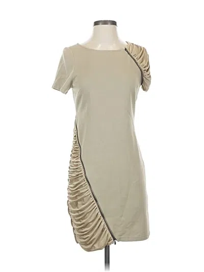 Pre-owned Bcbgmaxazria Cocktail Dress In Brown