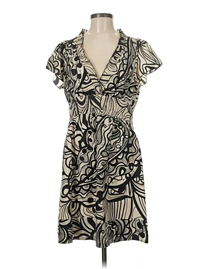 Pre-owned Bcbgmaxazria Cocktail Dress In Brown