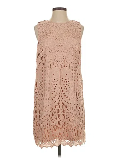 Pre-owned Bcbgmaxazria Cocktail Dress In Brown