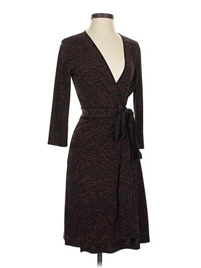 Pre-owned Bcbgmaxazria Cocktail Dress In Brown