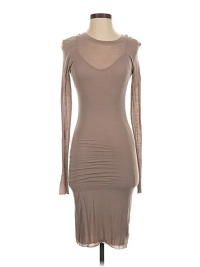 Pre-owned Bcbgmaxazria Cocktail Dress In Brown