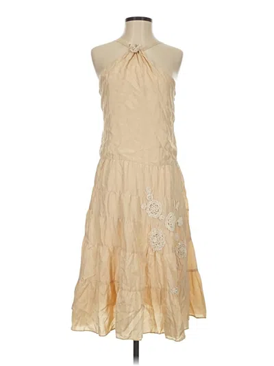 Pre-owned Bcbgmaxazria Cocktail Dress In Brown