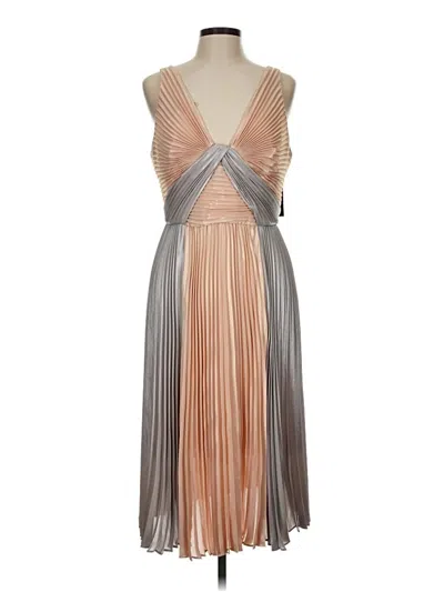 Pre-owned Bcbgmaxazria Cocktail Dress In Brown