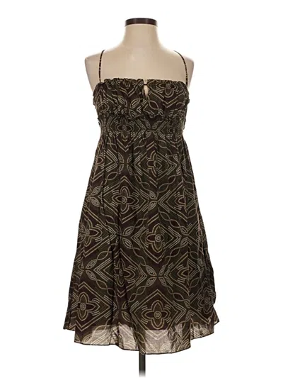 Pre-owned Bcbgmaxazria Cocktail Dress In Brown
