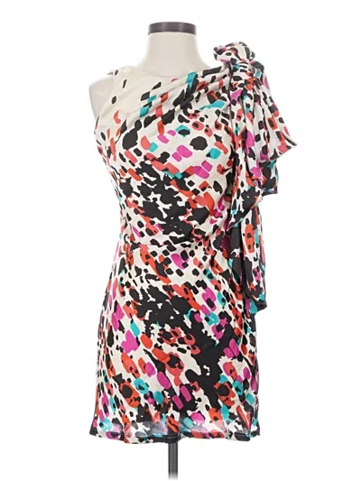 Pre-owned Bcbgmaxazria Cocktail Dress In Brown