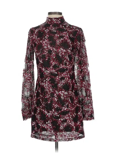 Bcbgmaxazria Cocktail Dress In Burgundy