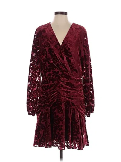 Bcbgmaxazria Cocktail Dress In Burgundy