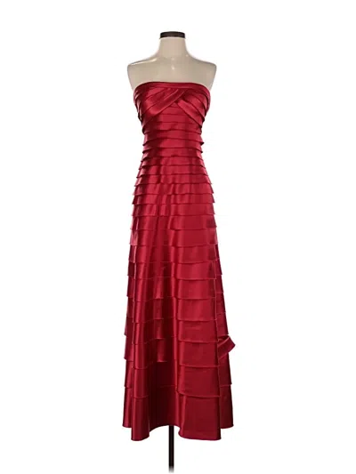 Pre-owned Bcbgmaxazria Cocktail Dress In Burgundy