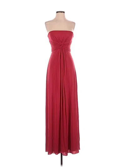 Pre-owned Bcbgmaxazria Cocktail Dress In Burgundy