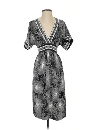Pre-owned Bcbgmaxazria Cocktail Dress In Gray