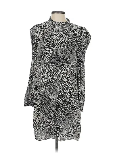 Pre-owned Bcbgmaxazria Cocktail Dress In Gray