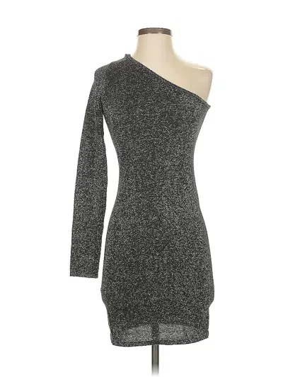 Pre-owned Bcbgmaxazria Cocktail Dress In Gray