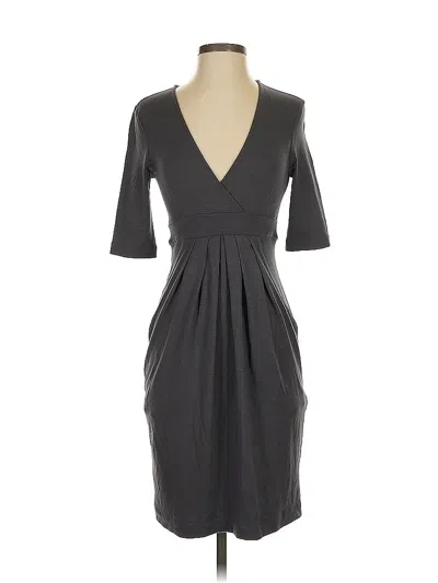 Pre-owned Bcbgmaxazria Cocktail Dress In Gray