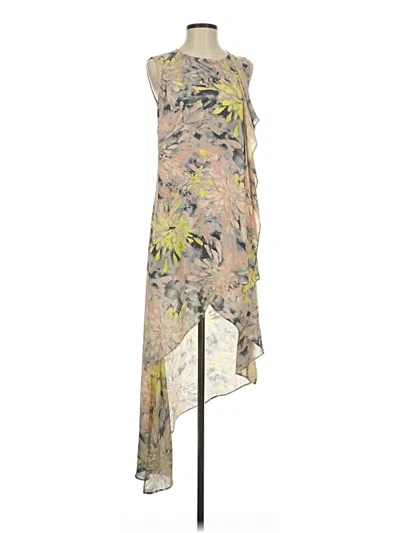 Pre-owned Bcbgmaxazria Cocktail Dress In Gray