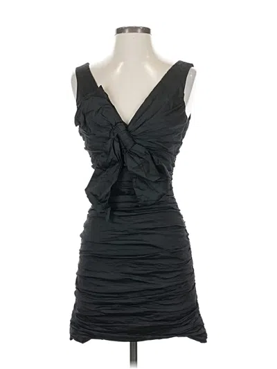 Pre-owned Bcbgmaxazria Cocktail Dress In Gray