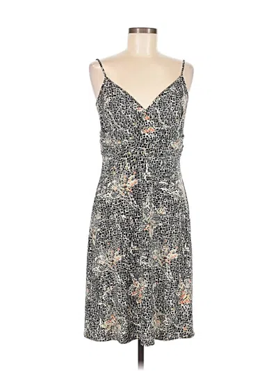 Pre-owned Bcbgmaxazria Cocktail Dress In Gray