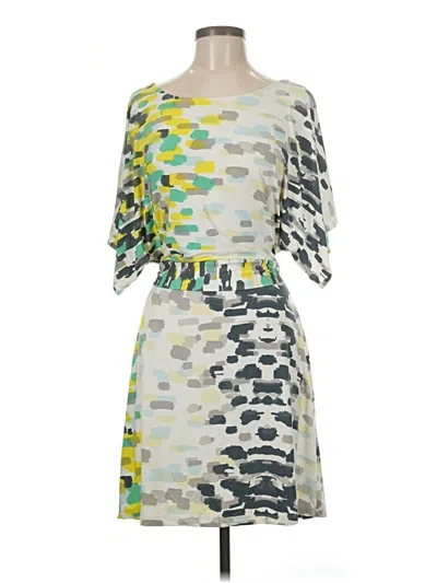 Pre-owned Bcbgmaxazria Cocktail Dress In Gray