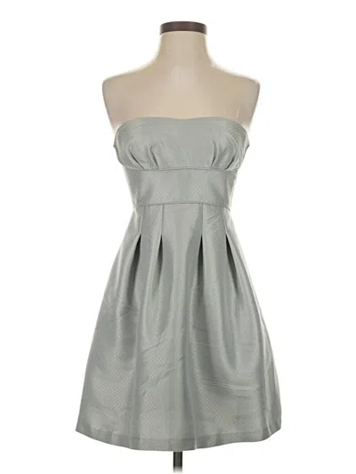 Pre-owned Bcbgmaxazria Cocktail Dress In Gray