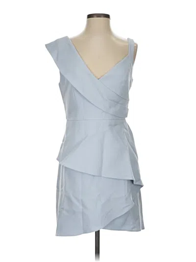 Pre-owned Bcbgmaxazria Cocktail Dress In Gray