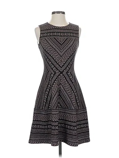Pre-owned Bcbgmaxazria Cocktail Dress In Gray