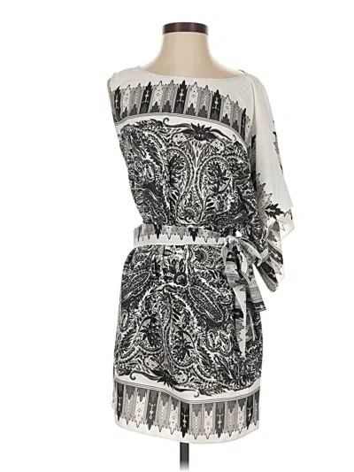 Pre-owned Bcbgmaxazria Cocktail Dress In Gray