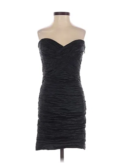 Pre-owned Bcbgmaxazria Cocktail Dress In Gray