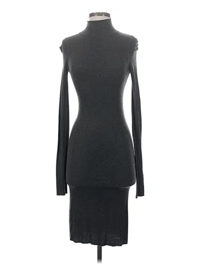 Pre-owned Bcbgmaxazria Cocktail Dress In Gray