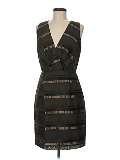 Pre-owned Bcbgmaxazria Cocktail Dress In Gray