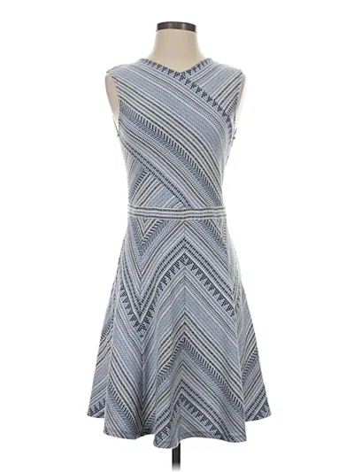 Pre-owned Bcbgmaxazria Cocktail Dress In Gray