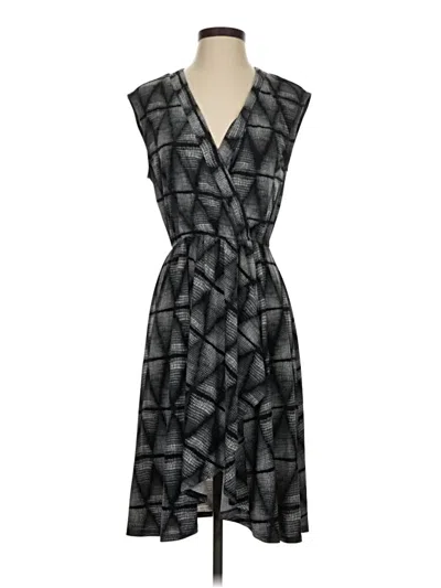 Pre-owned Bcbgmaxazria Cocktail Dress In Gray