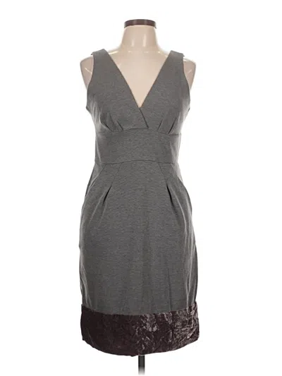 Pre-owned Bcbgmaxazria Cocktail Dress In Gray