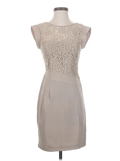 Pre-owned Bcbgmaxazria Cocktail Dress In Gray