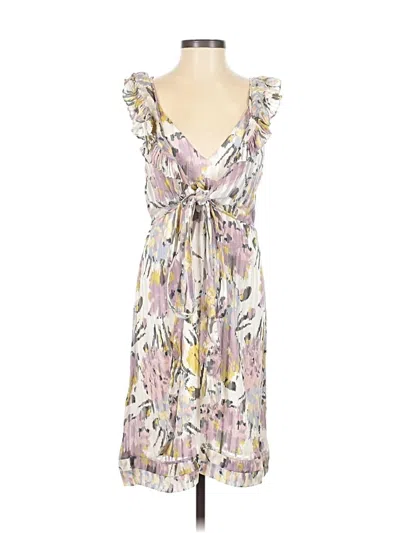 Pre-owned Bcbgmaxazria Cocktail Dress In Gray