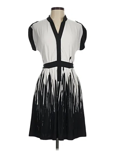 Pre-owned Bcbgmaxazria Cocktail Dress In Gray