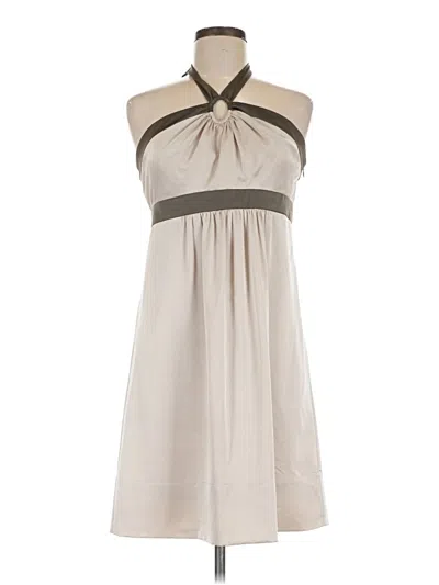 Pre-owned Bcbgmaxazria Cocktail Dress In Gray