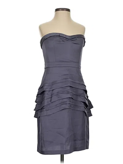 Pre-owned Bcbgmaxazria Cocktail Dress In Gray