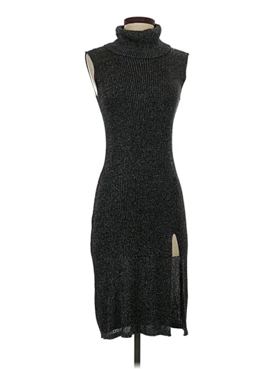 Pre-owned Bcbgmaxazria Cocktail Dress In Gray