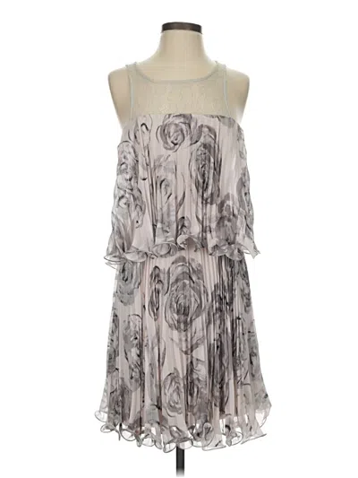 Pre-owned Bcbgmaxazria Cocktail Dress In Gray
