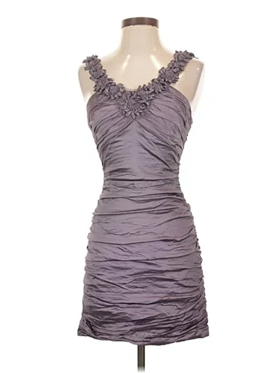 Pre-owned Bcbgmaxazria Cocktail Dress In Gray