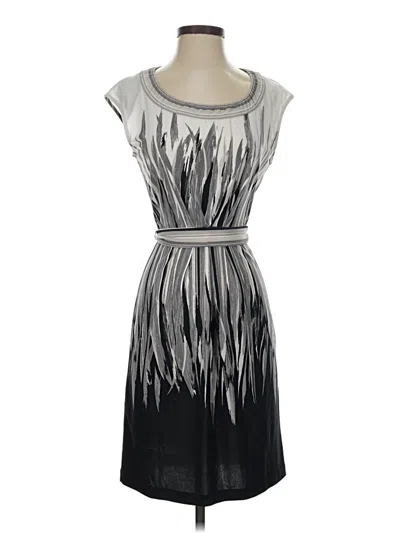 Pre-owned Bcbgmaxazria Cocktail Dress In Gray