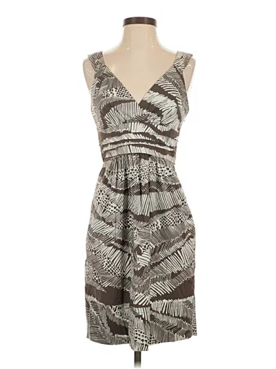 Pre-owned Bcbgmaxazria Cocktail Dress In Gray