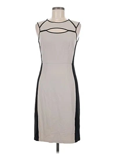 Pre-owned Bcbgmaxazria Cocktail Dress In Gray