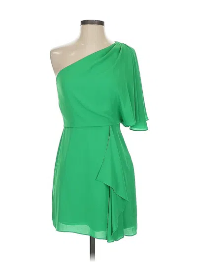 Pre-owned Bcbgmaxazria Cocktail Dress In Green