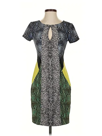 Pre-owned Bcbgmaxazria Cocktail Dress In Green